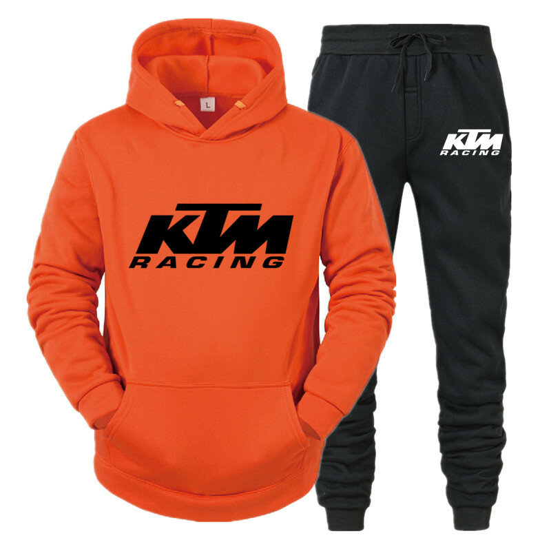 KTM Sport hommes marque survêtement automne course à capuche +