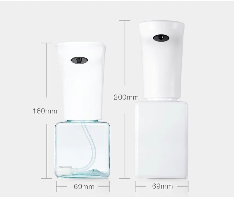 Диспенсер для мыла Lebath, зарядка через USB, автоматический индукционный диспенсер для мыла из пены