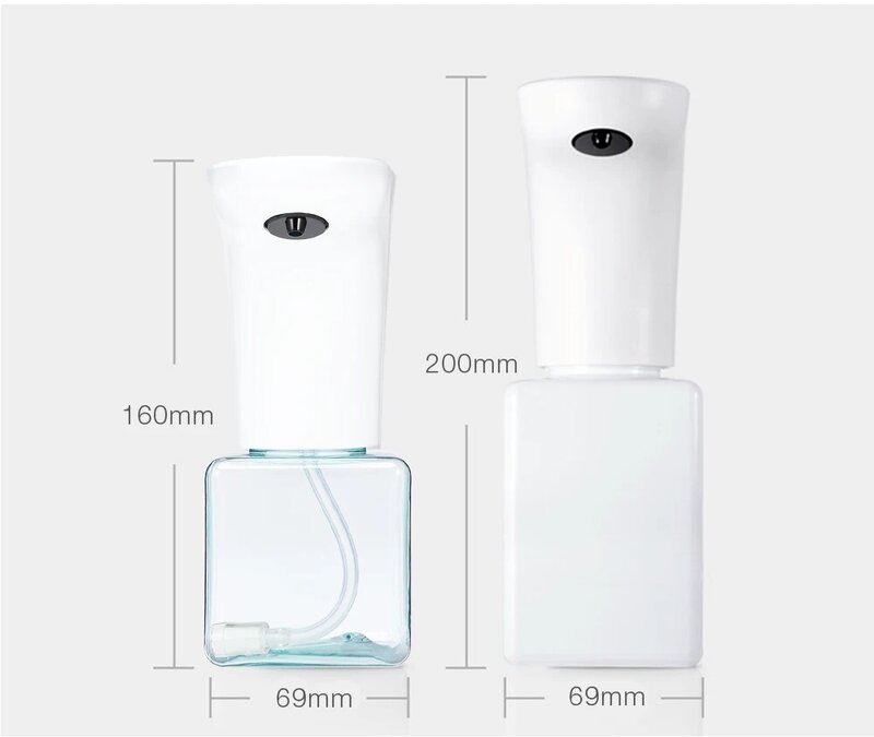 Lebath Dispenser sabun USB, Dispenser Sabun Busa induksi otomatis Charing USB