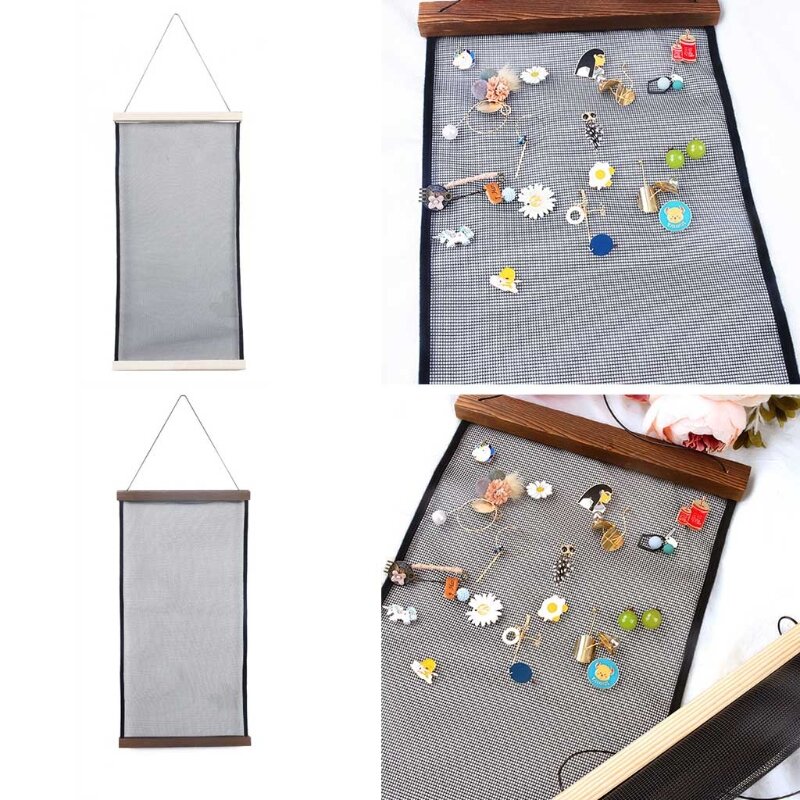 Earring Organizer Holder Display Stud Earring Holder Wall Hanging Jewelry Organizer for Women Girls Bracelets Necklaces