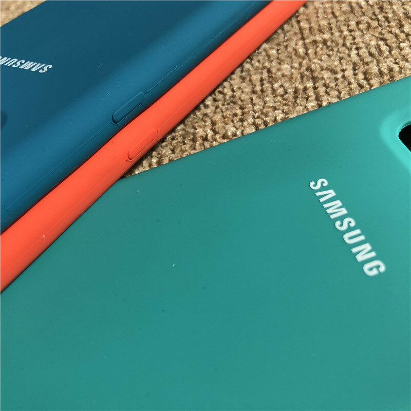 Original Samsung Galaxy Note 8 N950 N950F N9500 funda de silicona suave funda protectora de líquido táctil sedoso para Galaxy Note8