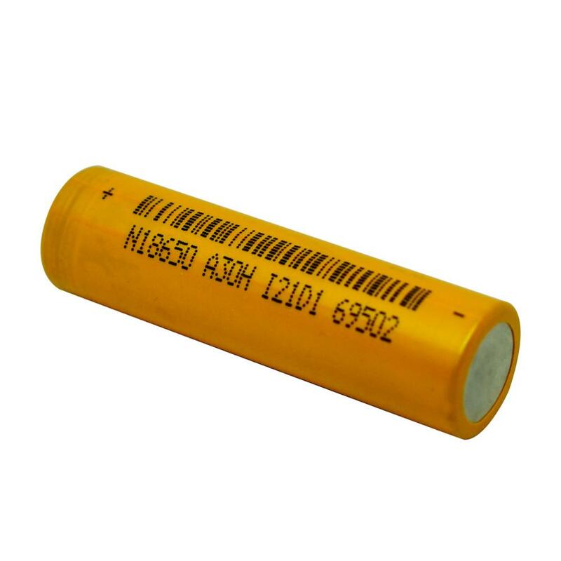 1 pcs 3C 18650 2600mah 3.7V li-ion flat top rechargeable battery INR lithium delangneng batteries