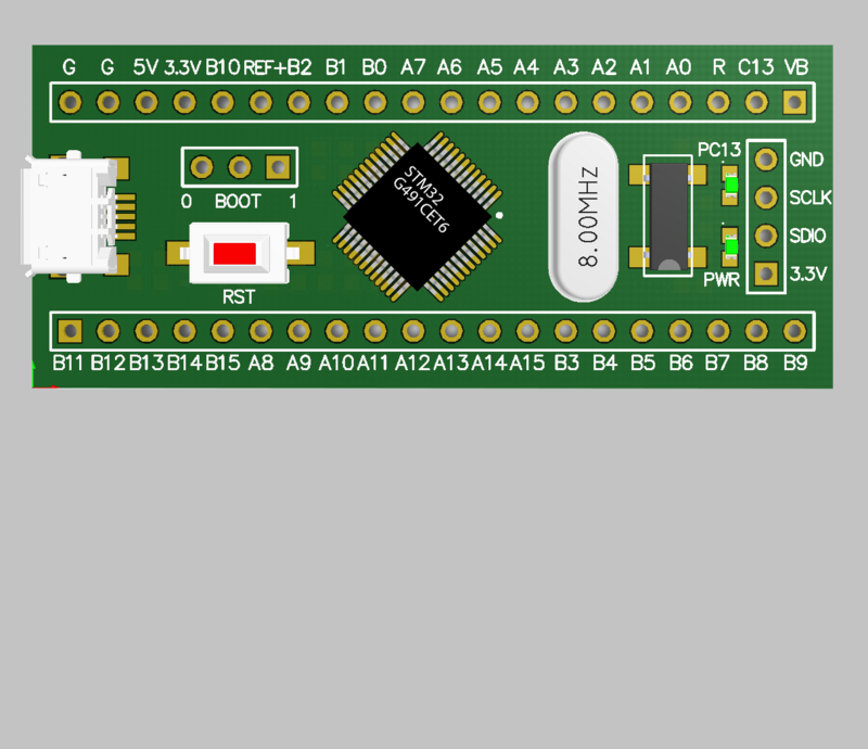 STM32G491 Papan Inti KDK Sistem Minimum Cortex M4