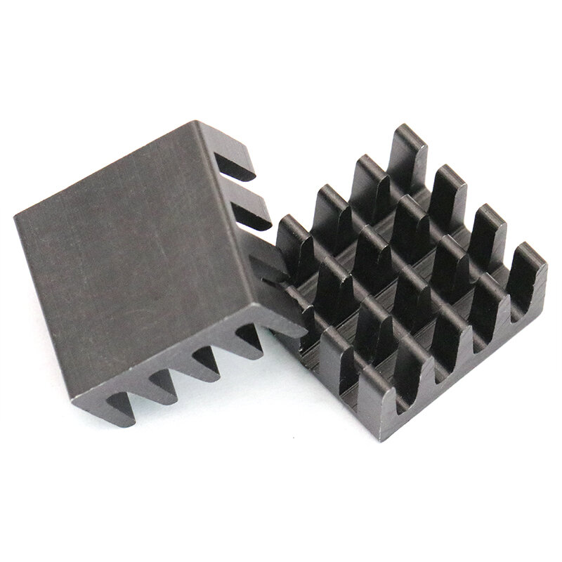 10 stücke Computer Kühler Kühler Aluminium Kühlkörper kühlkörper für Elektronische Chip wärmeableitung Cooling Pads 14*14 * 7mm
