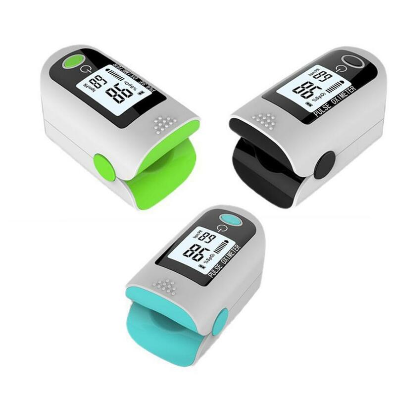 Oxímetro Digital para dedo, medidor de saturación de oxígeno en sangre, Monitor de ritmo cardíaco SPO2 PR, cuidado de la salud