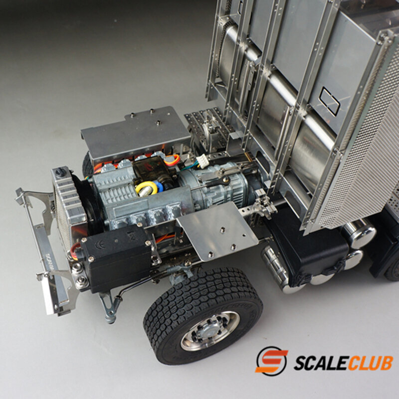 Scaleclub-8 Heavy Duty Trailer Chassis, Real Car Craft, LESU FH16Truck Modelo, 1 14 R620 R470 R730 770S 8x8