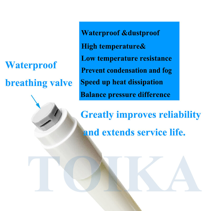 Toika-tubo de luz estrecha de Vapor para granja, 100 Uds., 30W, 3 pies, impermeable, 900mm, T8, en forma de V, 90cm, para almacén, planta de lavado de automóviles
