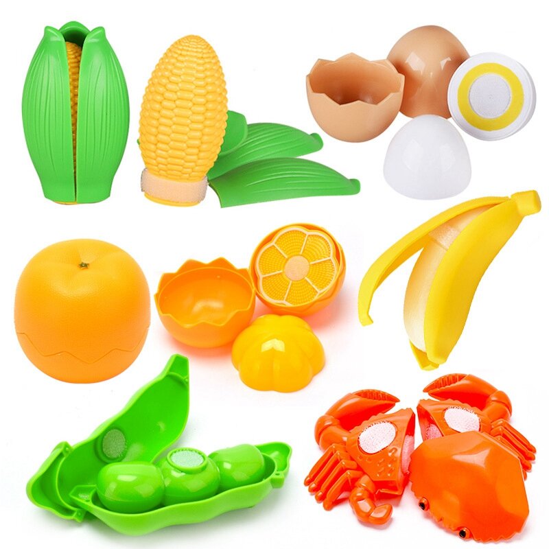 Pretend Play Küche Gemüse Spielzeug Miniatur Gefälschte Lebensmittel Tomaten Karotte Kohl Kartoffel Mais Chili Modell Mädchen Spielzeug Für Kinder 29