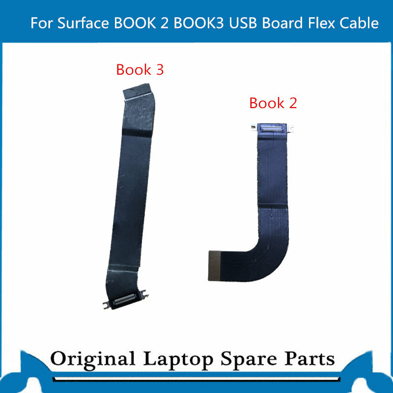 Original USB-C placa cabo flexível para livro de superfície 2 livro 3 M1003486-002 M1003484-002