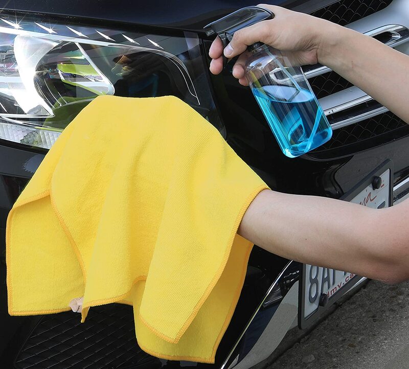 5-10 Stuks Randloze Microfiber Auto Schoonmaak Handdoeken Multifunctionele Auto Detaillering Handdoek Auto Wassen Droge Doek