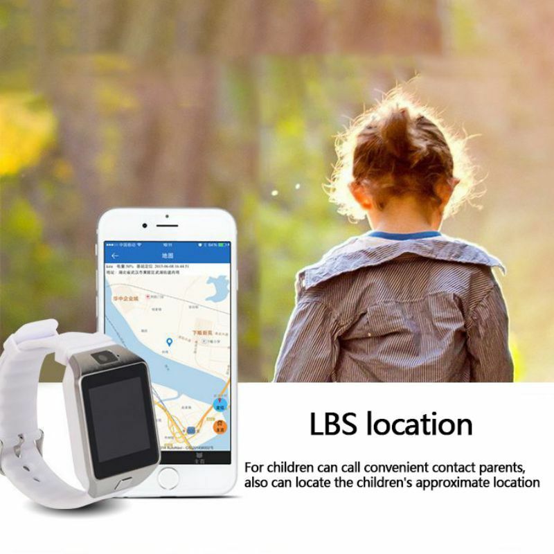 Детские Смарт-часы Bluetooth Toucg экран карта SIM позиционирование двусторонние анти-потеря водонепроницаемые детские часы