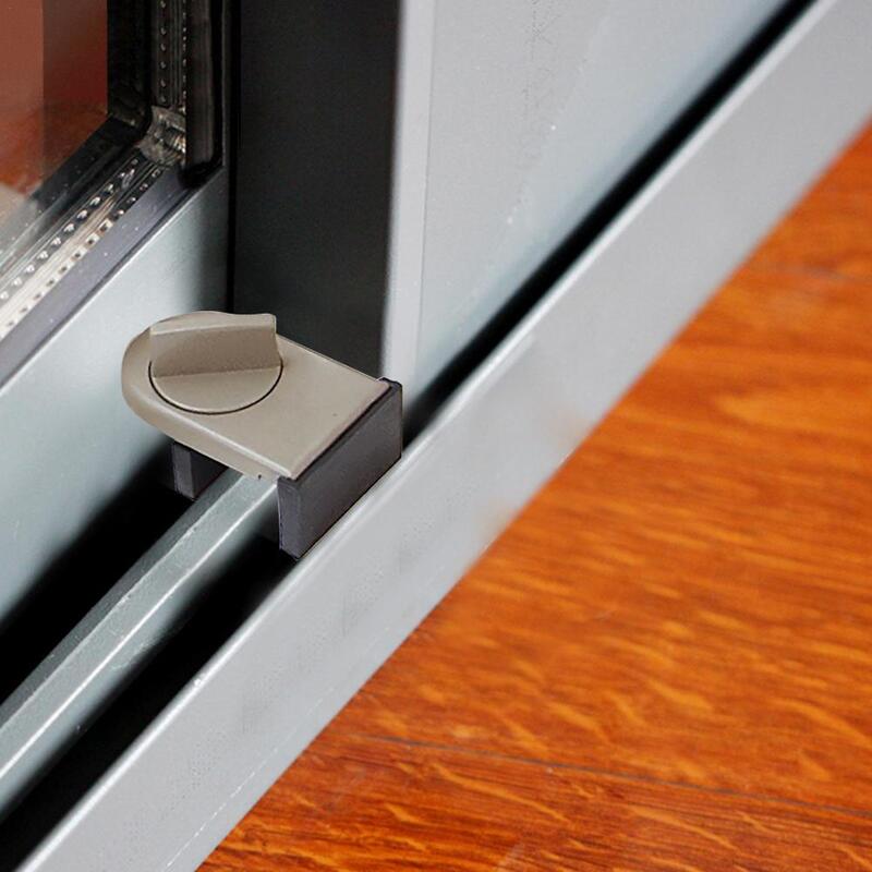 Serrure de sécurité pour fenêtre en alliage d'aluminium pour enfants, dispositif de limite antivol