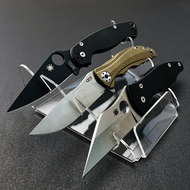 Outdoor-Tool Display Messer Halter Messer Halter Acryl Rahmen Ausstellung Werkzeug Halter Lagerung EDC Werkzeug Display-ständer