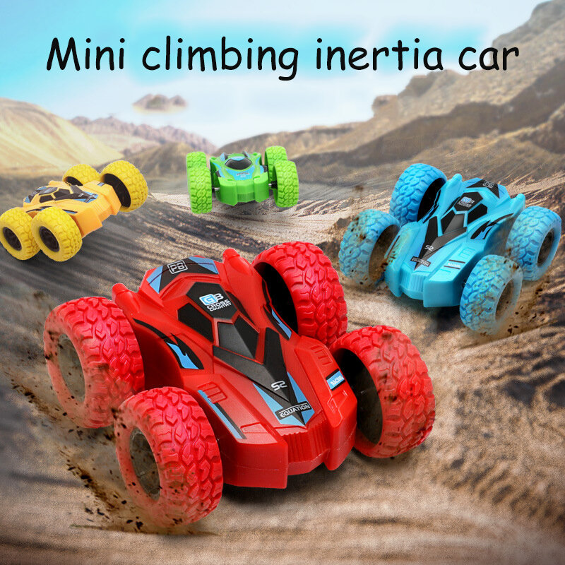 Climbing-Coche de juguete de inercia para niños, bicicleta de carreras resistente a roturas, para jugar al aire libre, Mini camión volquete, cocuntería cruzada, Veh