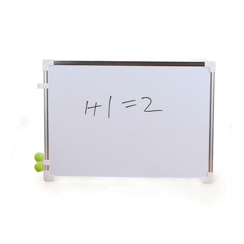 Double-sided Magnetic Erasable Whiteboard Writing Drawing Wipe Board Stationery