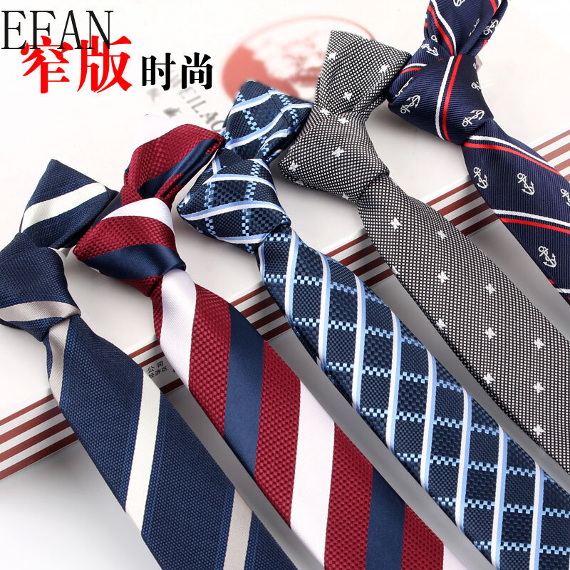 Деловые галстуки, деловые платья, Свадебный Классический мужской галстук, галстук длиной 6 см, модные аксессуары для платья, мужской галстук