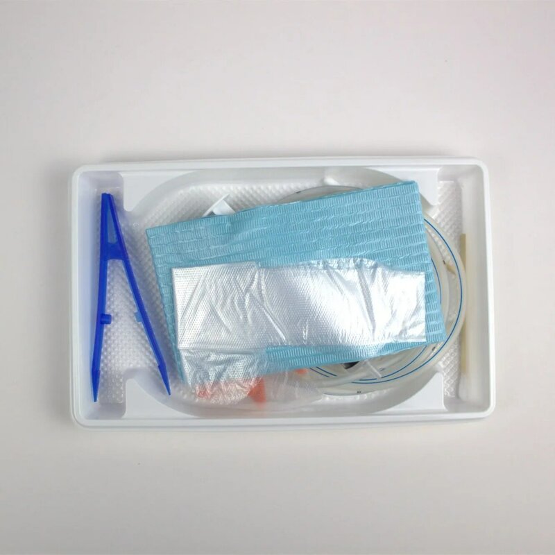 Kit de générateurs de tubes d'alimentation nasaux en silicone, pack de tubes abdominaux médicaux, stéréotypes pour les instituts Valide
