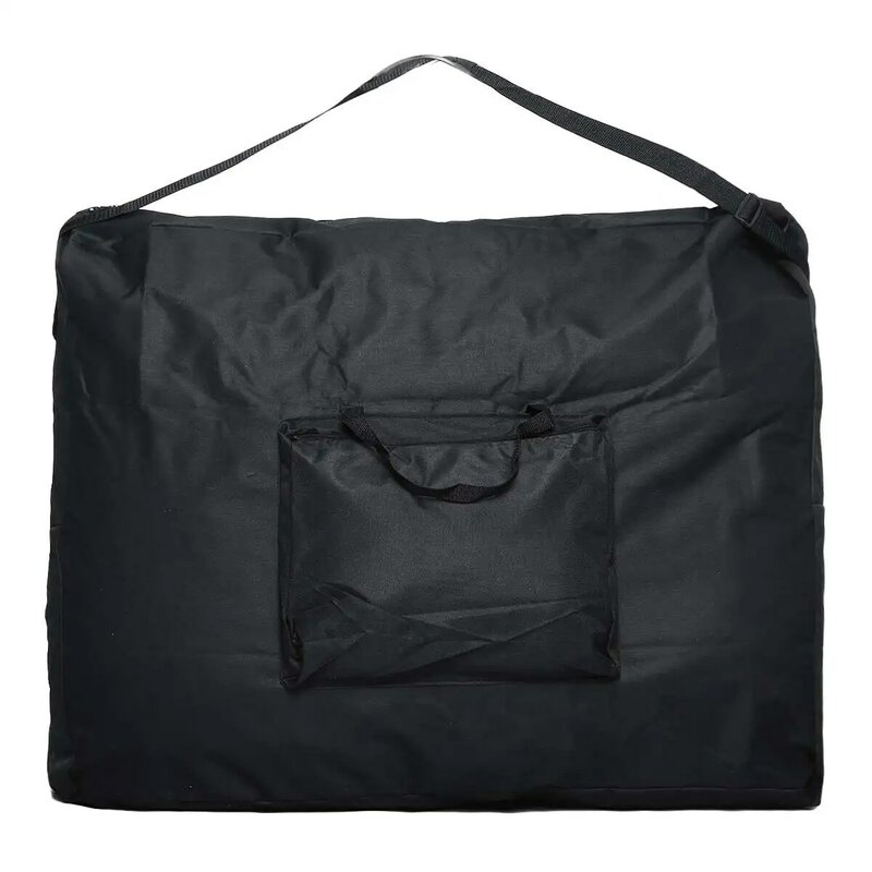 حقيبة يد سوداء لتدليك الجدول تحمل حقيبة للأظافر مكتب الجمال السرير حقيبة أكسفورد القماش للطي تخزين تحمل حقيبة