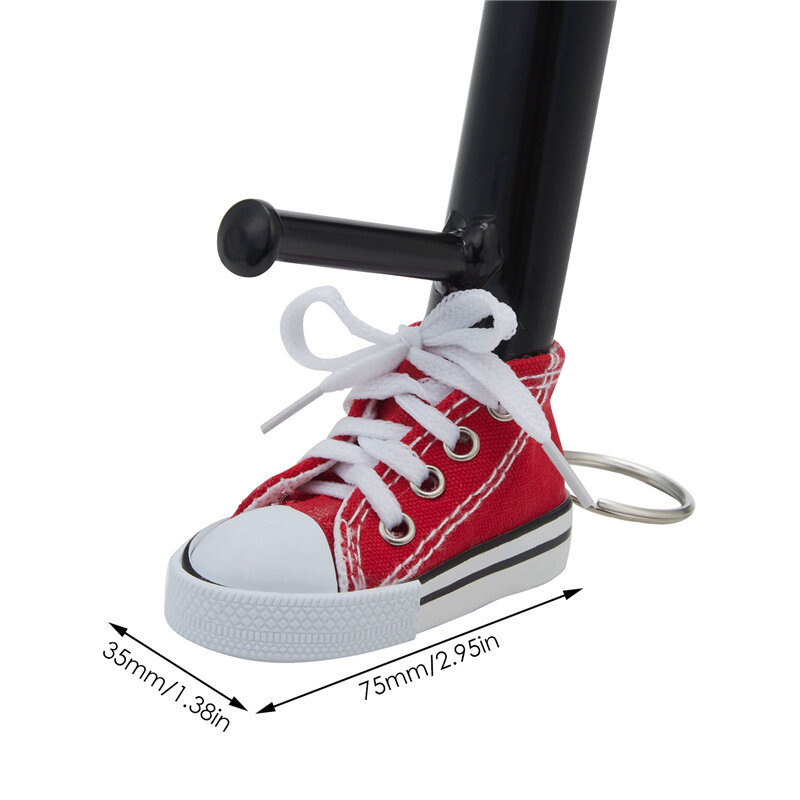 1 шт. подставка для мотоцикла Милая парусиновая боковая подставка для обуви для мотоцикла велосипеда башмак для ног поддержка боковой подставки боковая стойка чехол для ног в форме обуви мини-парусиновая обувь, чехол д