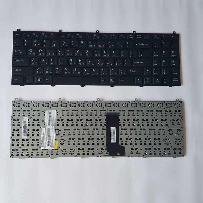 Keyboard As-cina untuk DNS Clevo W650EH W650SRH W650 W655 W650SR W650SC R650SJ W6500 W650SJ W655sc W650sh MP-12N7300-4305