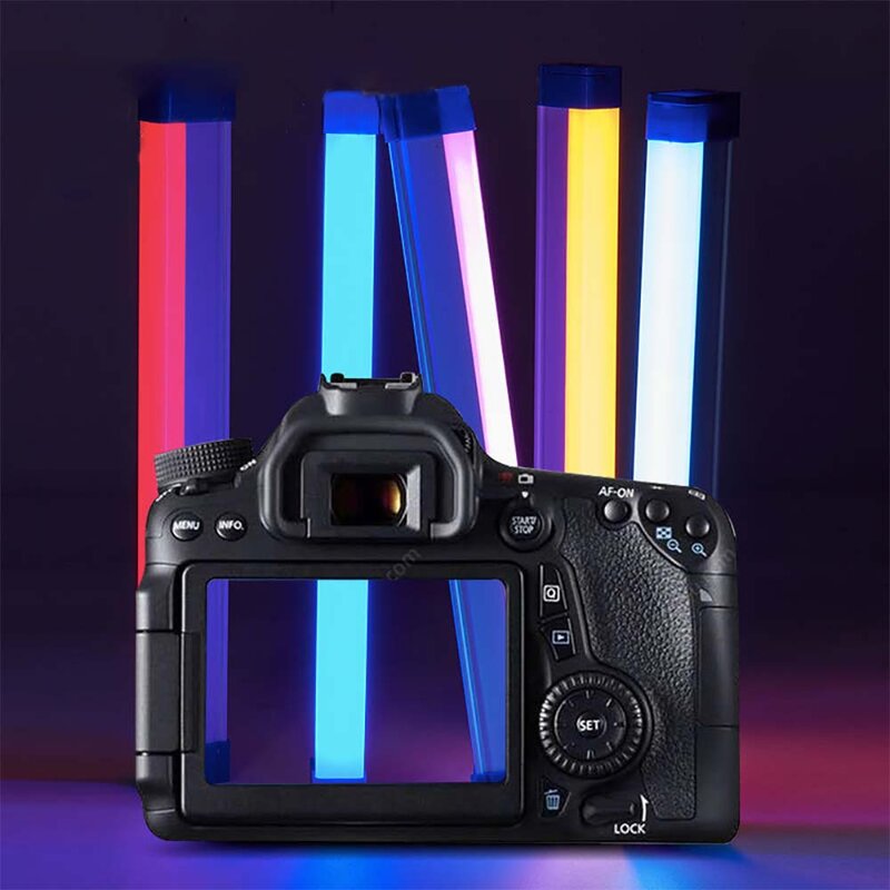 Luz Led de relleno para fotografía, palo de Luz Portátil, USB, recargable, RGB, Stmosphere, Speedlight