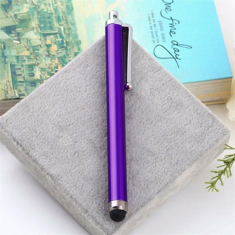1pcs phone pencil Round-head design Metal Stylus Touch Screen Glass Lens Digitizer Replacement Pen for Phone Pad Tablet