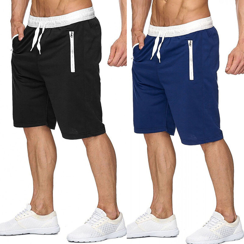Letnia moda męska sport Jogging Casual spodenki ze sznurkiem Fitness kulturystyka biegacze odzież sportowa plaża spodnie the Fifth dla mężczyzn