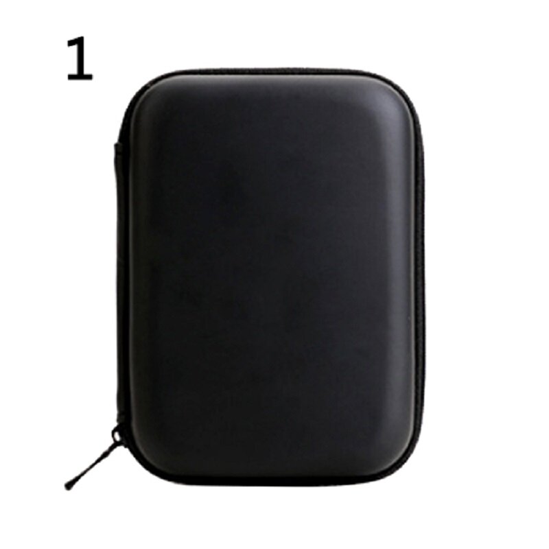 2.5inch HDD Bag External USB Hard Drive Disk Carry Mini Usb Cable Case Cover Pouch Earphone Bag PC Laptop Hard Disk Case