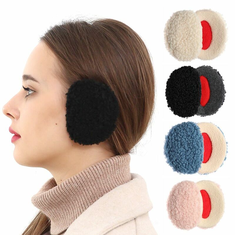 Soft Winter Fleece Warm Ear Protection Ear Warmers Ear Cover Earmuffs Bandless Ear Muffs