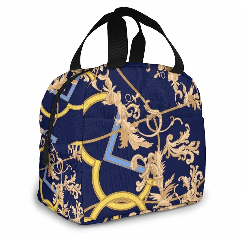 Бесшумная водонепроницаемая сумка для пикника, сумка для ланча, Портативная сумка для хранения еды в Оксфордском стиле для женщин, сумка дл...