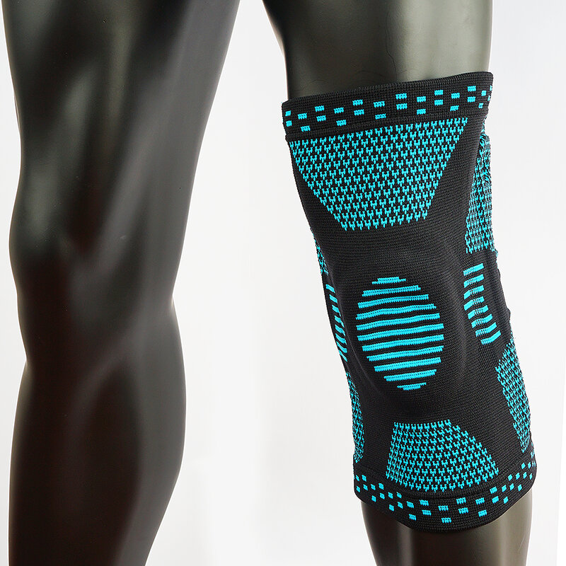 Dukungan lutut Bantalan Lutut untuk Olahraga Lutut Brace Protector Silikon Pad Mata Pusat Sendi Pelindung