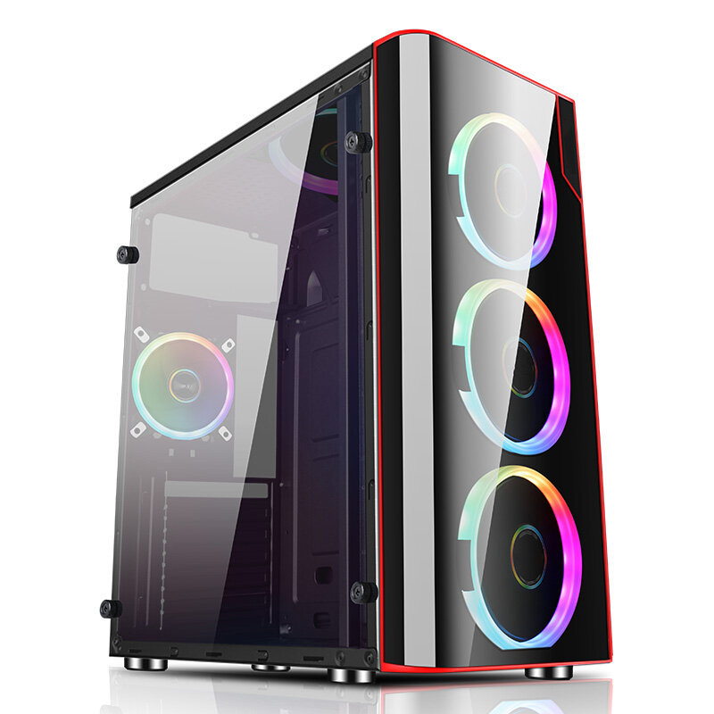 Best selling OEM ODM Gaming desktop computer wholesale lower price E5-266016GB Ram SSD HDD GTX 1060 6GB Graphics card gamer PC