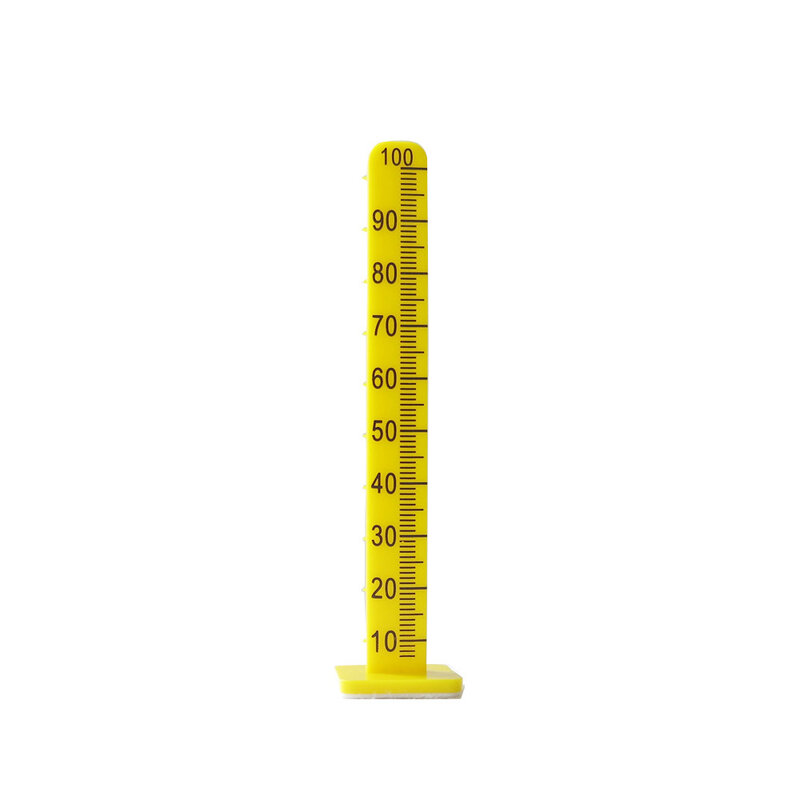 مشابك تسوية ذاتية اللصق ، 100 مللي متر ، صفراء ، 50 عبوة ، لقياس الأسمنت