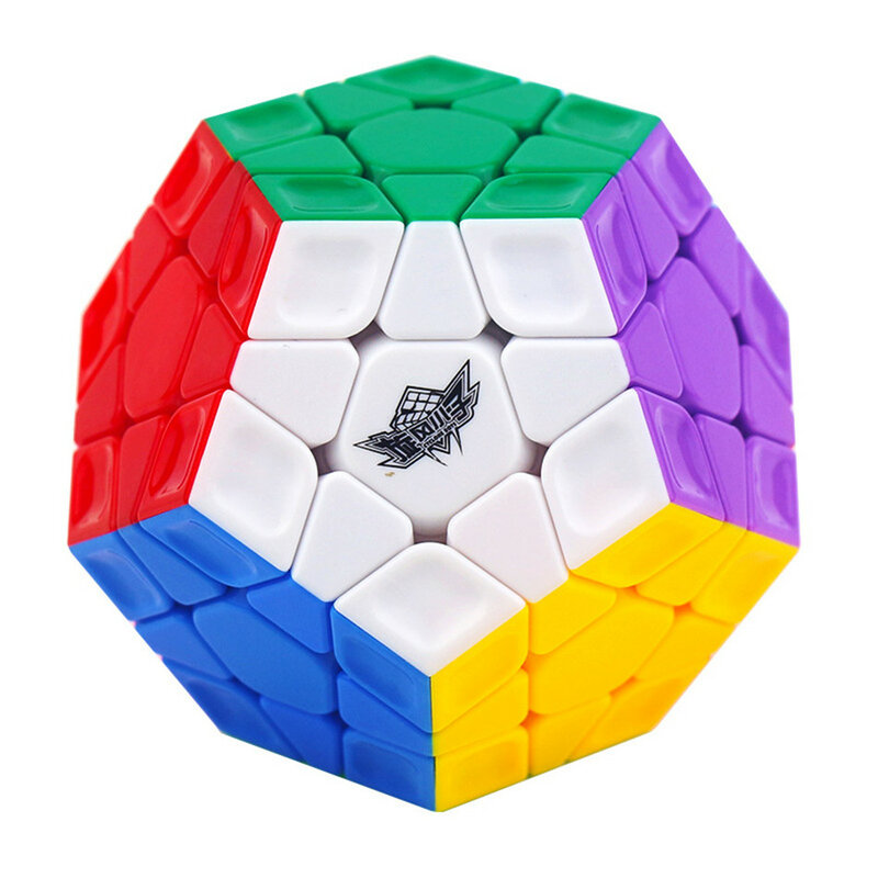 Mainan Puzzle Profesional Megaminxeds Kubus 3X3 Kubus Ajaib 3 Lapisan Wumofang Kubus Kecepatan Megaminx untuk Hadiah Anak-anak