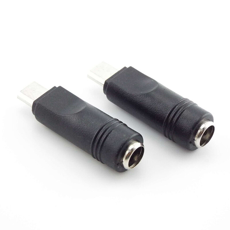 1pcs DC 5.5*2.1mm Female to Micro USB Male Plug Power Converter Jack Charger Adapter Connector for Laptop/Tablet/Mobile Phone