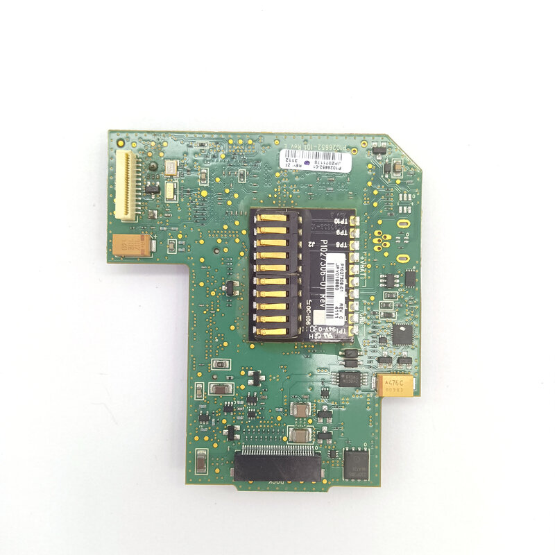 Placa-mãe de placa de circuito impresso de bateria cc de teclado personalizável para zebra qln220
