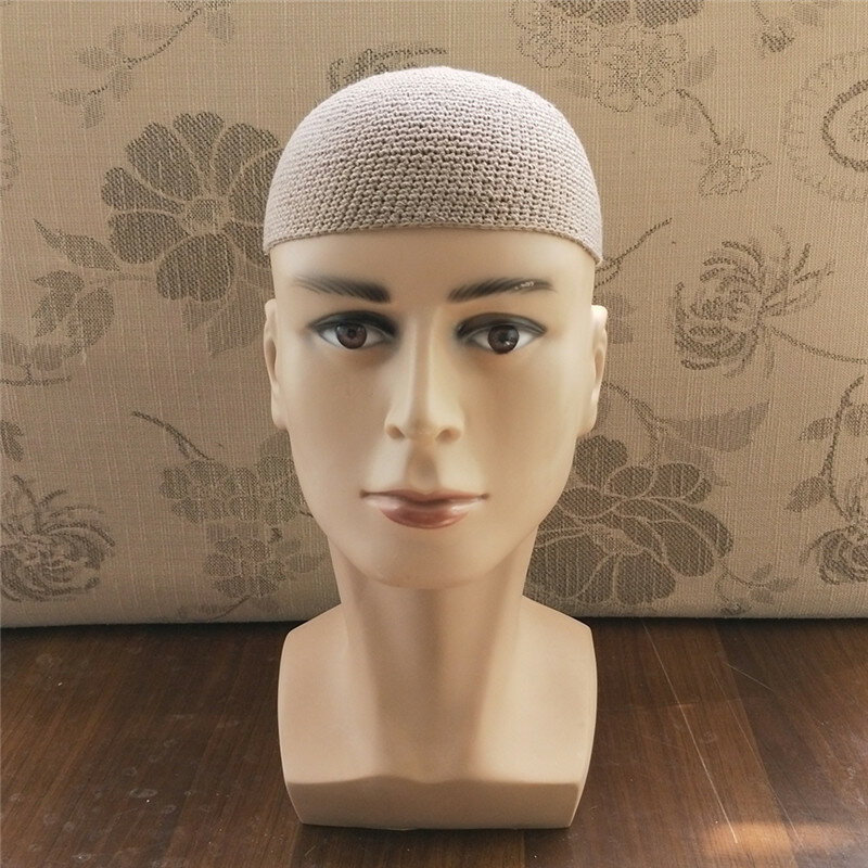 Gorro Beanie Hat Tay Treo Cũi Thổ Nhĩ Kỳ Hồi Giáo Nam Nữ Hồi Giáo Kufi Taqiya Takke Peci Nắp Hộp Sọ Cầu Nguyện Ả Rập Saudi