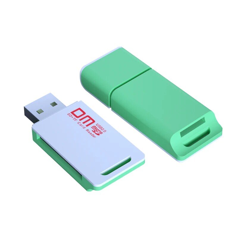 Dm-dual card reader cr019 para cartão sd e tf