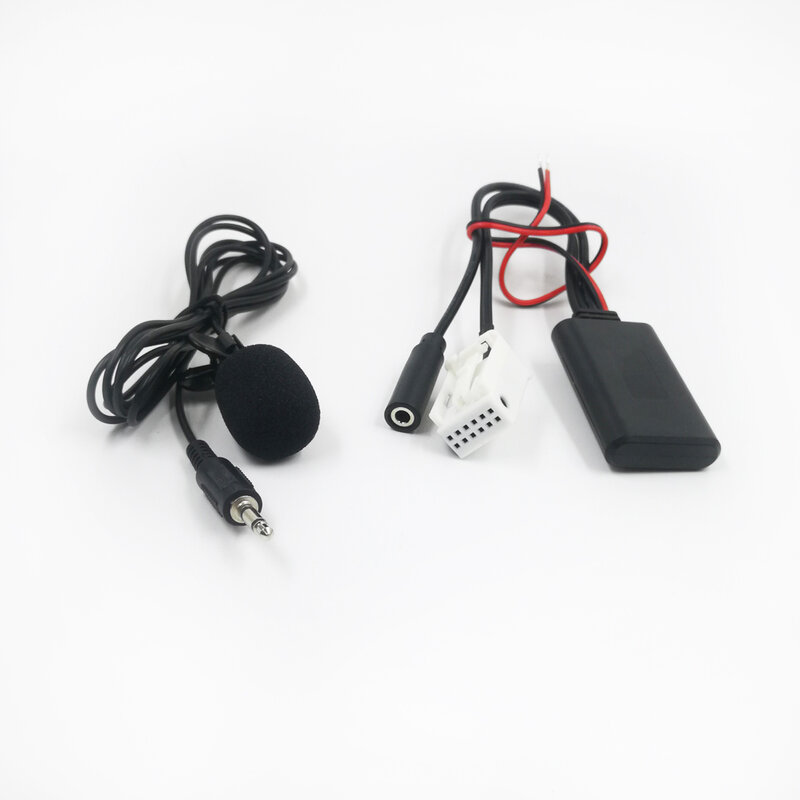 Adaptador de módulo Biurlink-Bluetooth 5.0, mãos livres MP3, mãos livres para Volkswagen, RCD510, RCD310, RNS315, RNS310, MFD2, plugue de 12 pinos
