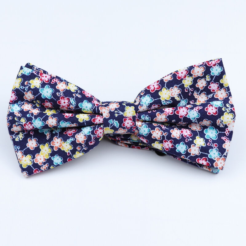 Gravata borboleta floral masculina, gravata borboleta estampada em algodão, gravata para festa de casamento, ternos de negócios, gravata colorida borboleta, moda
