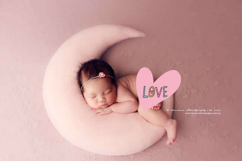 Neugeborenen Fotografie Requisiten Mond Kissen Sterne Baby Schießen Studio Fotografie Zubehör Kreative Posiert Requisiten Kissen Matte