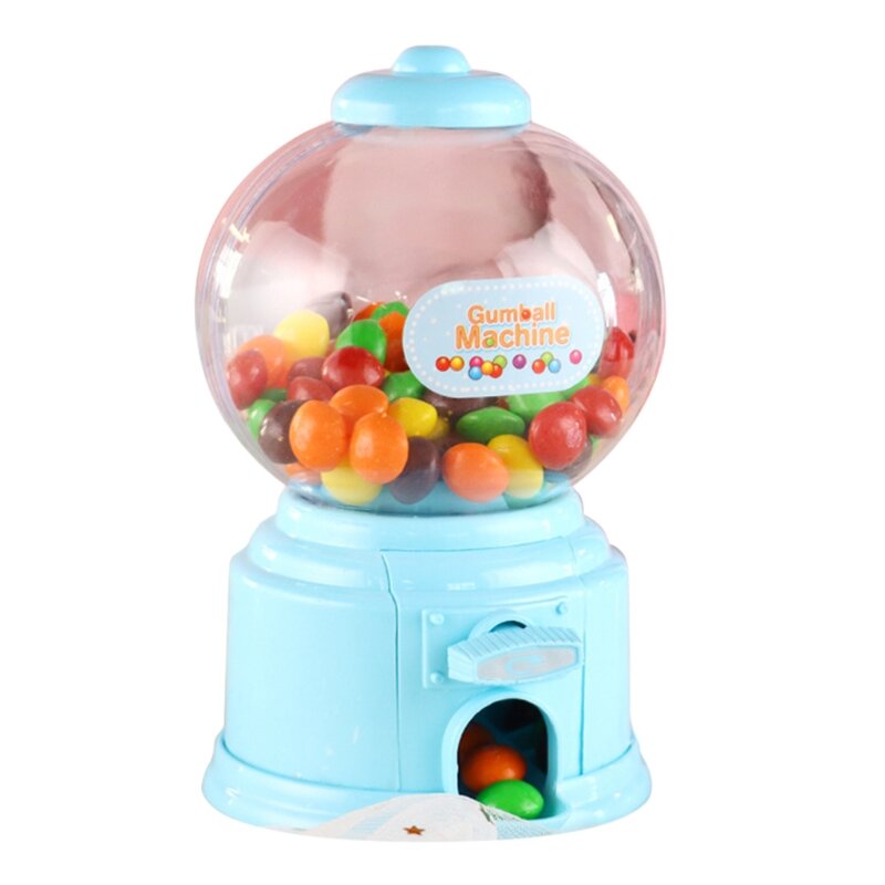 127D Birthday Party Favors Gum Balls Machine Toy Candy Dispensers Twirling Style