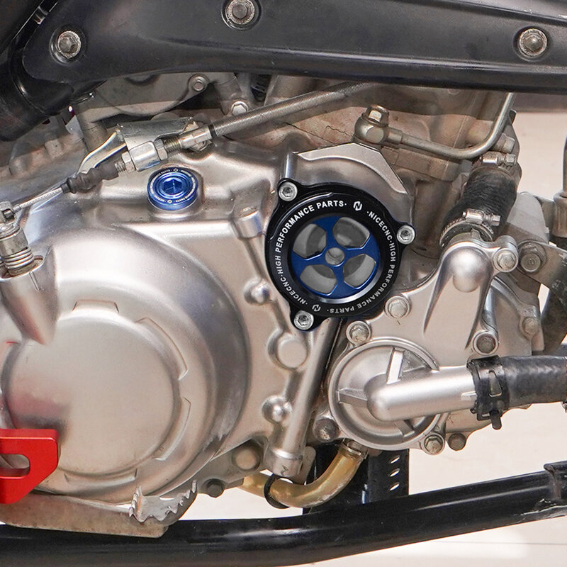 NICECNC ATV pokrywa filtra oleju osłona osłony Protector dla Yamaha Raptor 700 2006-2022 Raptor 700R 2009 2011-2022 ATV akcesoria