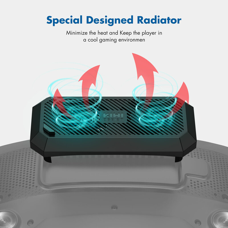 Accessori per ventole del radiatore USB KIWI design per il calore di raffreddamento dell'indice della valvola per le cuffie VR nel gioco VR