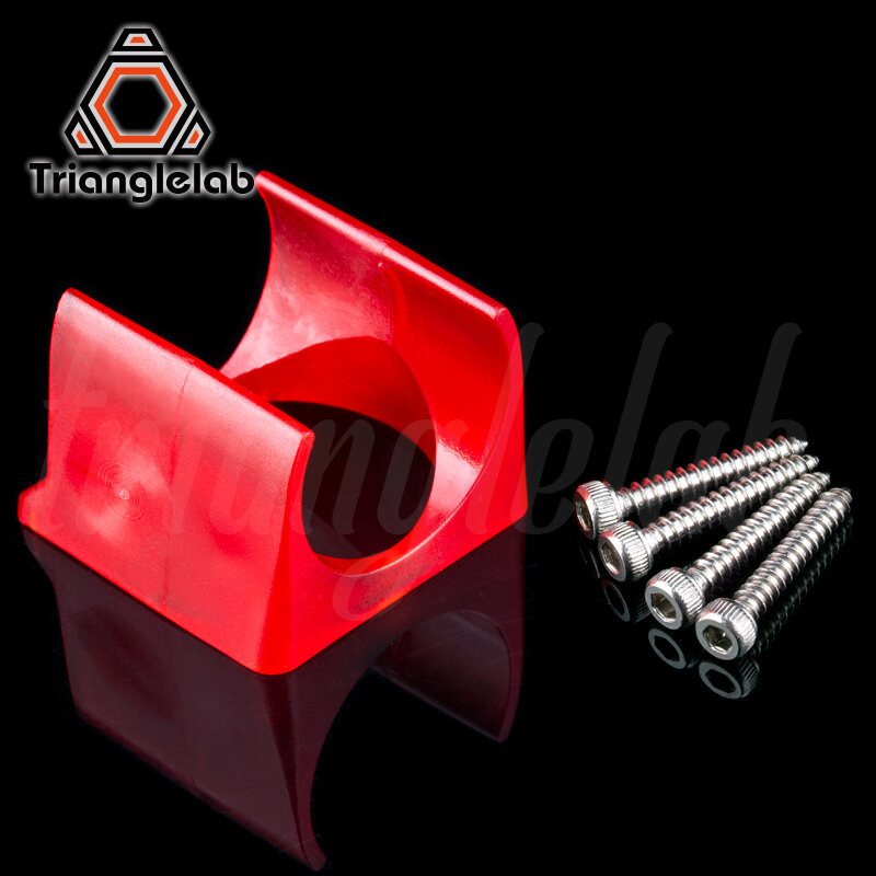 Trianglelab Braket Kipas Kustom untuk V6 Heatsink untuk Braket Kipas Radiator Hotend untuk Ekstruder Printer 3D V6 Prusa I3