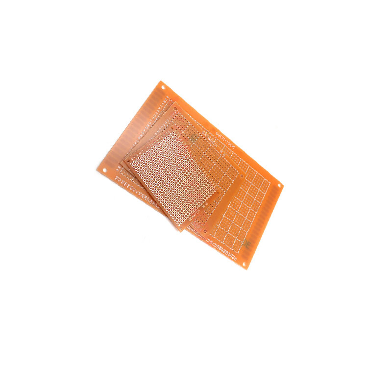 Placa universal de protótipo pcb de lado único, placa de cobre da baquelite para experimentação, placa de circuito diy com 10 peças 5*7 7*9 9*15cm