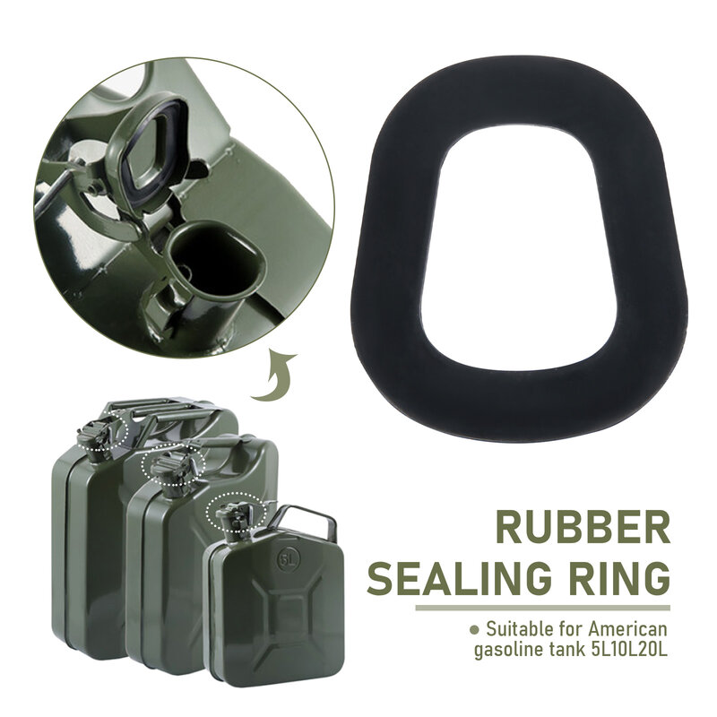 Czarny uniwersalny zbiornik paliwa pierścień uszczelniający dla Sealey Jerry puszki uszczelnienie puszki paliwa gumowa uszczelka pierścień uszczelniający dla 5L 10L 20L