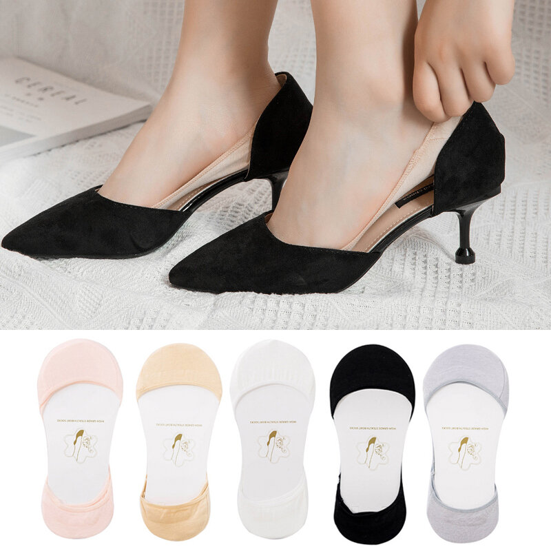 Носки-невидимки женские короткие 6 шт./3 пары, тапочки, тапочки, невидимые носки для девушек