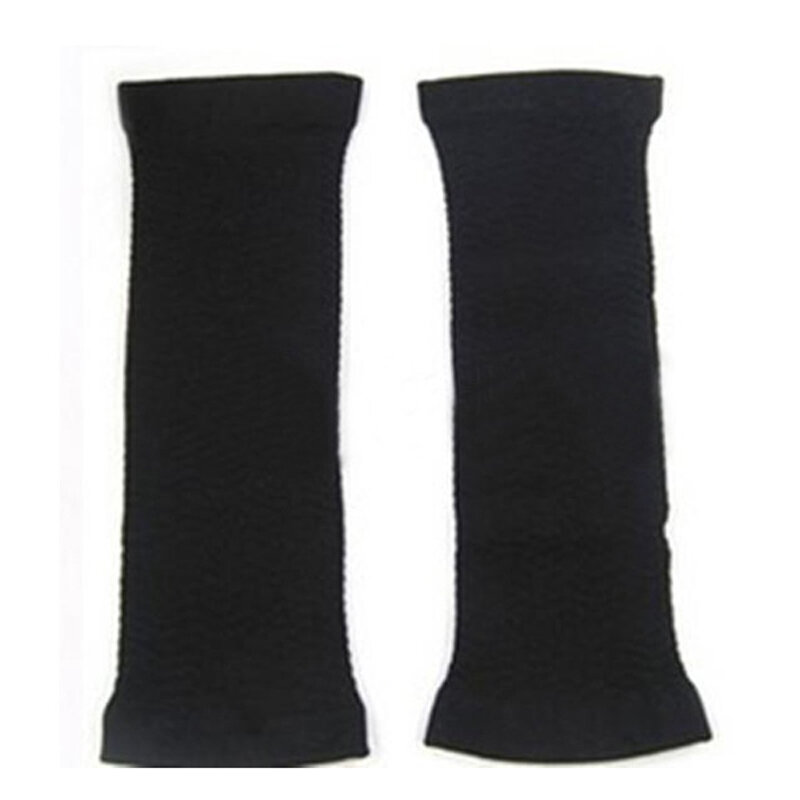 1 пара рукавов для похудения, тонкие ножки, тонизирующие рукава для похудения, сжигание жира, черный ремень для подтяжки рук