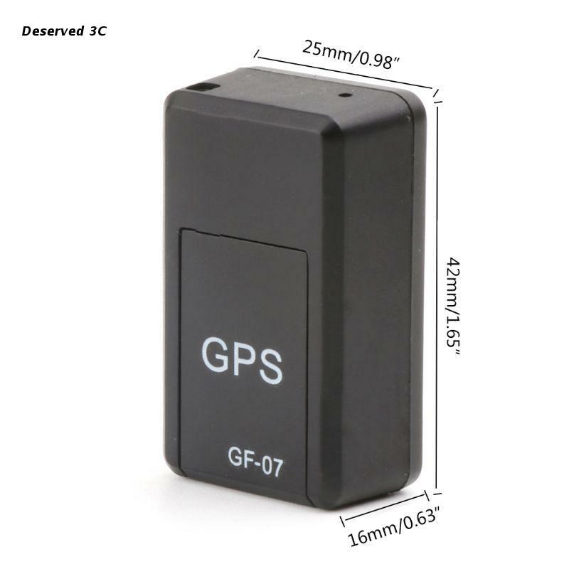 Mini rastreador GPS GF-07, dispositivo de seguimiento en tiempo Real, localizador magnético mejorado
